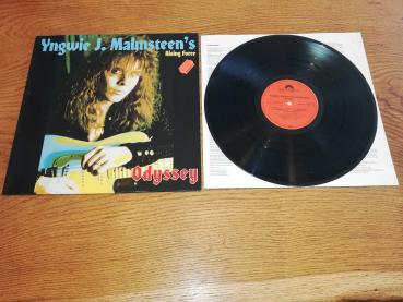 Yngwie J. Malmsteen's Rising Force – Odyssey 1988 Polydor – 835 451-1 Deutsche Pressung NM/VG+